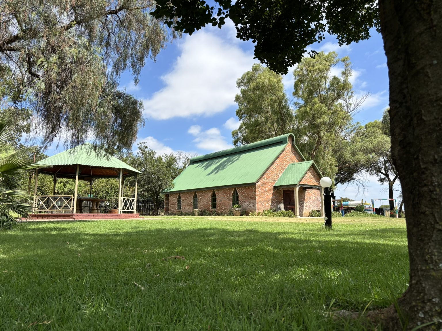 Chapel garden
